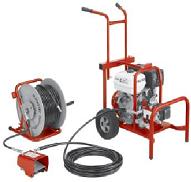 RIDGID Kollman KJ 3000 - v rozloženém stavu